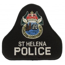 St. Helena Constabulary Police Cloth Bell Patch Badge
