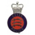 Essex Police Enamelled Cap Badge - Queen's Crown