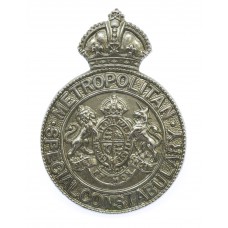 Metropolitan Police Special Constabulary Chrome Cap Badge - Kin'g