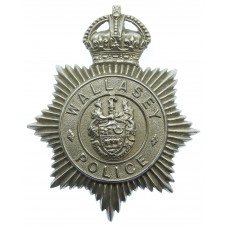 Wallasey Borough Police Helmet Plate - King's Crown