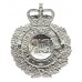 Devon Constabulary Wreath Helmet Plate - Queen's Crown