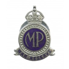 WW2 Metropolitan  Police War Reserve Enamelled Lapel Badge