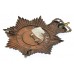 Metropolitan Police Night Helmet Plate - Queen's Crown