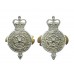 Pair of Lancashire Constabulary Collar Badges - Queen's Crown