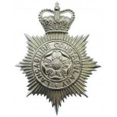 Lancashire Constabulary Helmet Plate - Queen's Crown