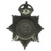 Hampshire Constabulary Night Helmet Plate - King's Crown