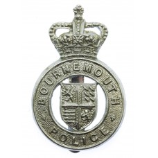 Bournemouth Borough Police Cap Badge - Queen's Crown