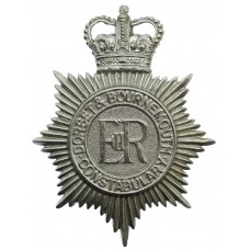 Dorset & Bournemouth Constabulary Helmet Plate - Queen's Crown