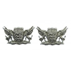 Pair of Dorset Constabulary Collar Badges