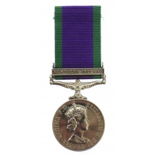Campaign Service Medal (Clasp - Northern Ireland) - Gnr. P. De Lancey, Royal Artillery
