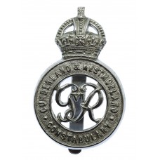 George VI Cumberland & Westmorland Constabulary Cap Badge