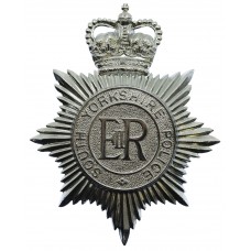 South Yorkshire Police Helmet Plate - Queen's Crown