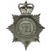 Sheffield & Rotherham Constabulary Helmet Plate - Queen's Crown