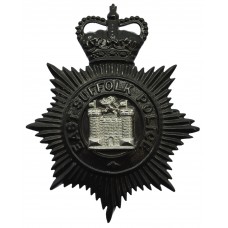 East Suffolk Police Night Helmet Plate - Queen's Crown