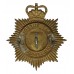 West Suffolk Constabulary Small Star Night Helmet Plate - Queen's Crown