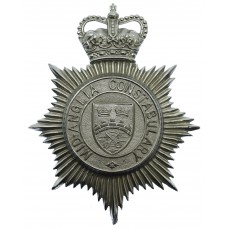 Mid-Anglia Constabulary Helmet Plate - Queen's Crown