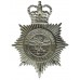 Somerset and Bath Constabulary Helmet Plate - Queen's Crown