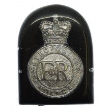 Metropolitan Police Motorcycle Helmet Badge - Queen's Crown