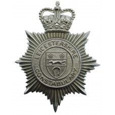 Leicestershire Constabulary Helmet Plate - Queen's Crown