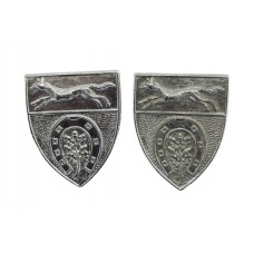 Pair of Leicestershire & Rutland Constabulary Collar Badges