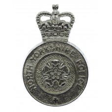 North Yorkshire Police Cap Badge - Queen's Crown