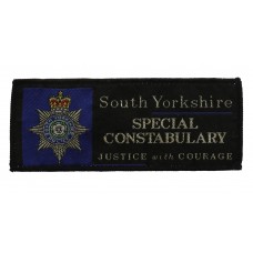 South Yorkshire Police Special Constabulary Cloth Uniform Patch Badge 