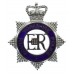 South Yorkshire Police Senior Officer's  Enamelled Cap Badge - Queen's Crown