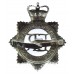 West Yorkshire Metropolitan Police Senior Officer's Enamelled Cap Badge - Queen's Crown