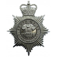 South Wales Constabulary Helmet Plate - Queen's Crown