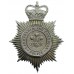 Carmarthen and Cardigan Police Helmet Plate - Queen's Crown