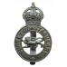 Surrey Constabulary Cap Badge - King's Crown