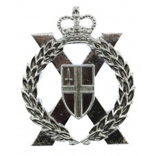 London Territorials Anodised (Staybrite) Cap Badge