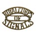 Royal Corps of Signals (ROYAL CORPS/OF/SIGNALS) Shoulder Title