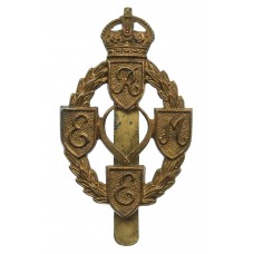 Royal Electrical & Mechanical Engineers (R.E.M.E.) Cap Badge - King's Crown