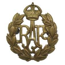 Royal Air Force (R.A.F.) Cap Badge - King's Crown