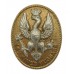 Victorian 14th King's Hussars Cap Badge