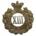 Victorian 13th Hussars Cap Badge