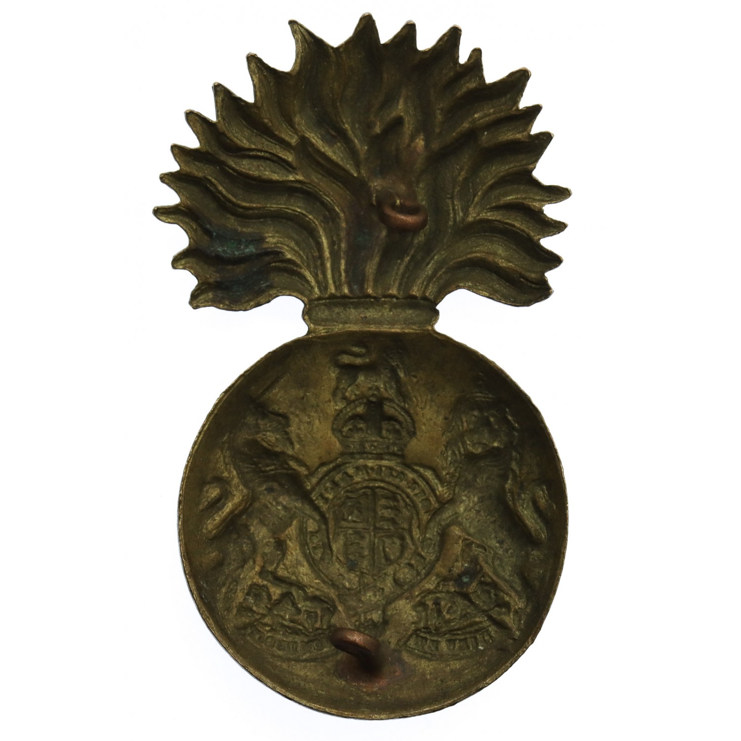 Royal Scots Fusiliers Cap Badge - King's Crown