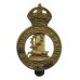 Hertfordshire Regiment Cap Badge - King's Crown