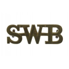 South Wales Borderers (S.W.B.) Shoulder Title (Pre 1904)