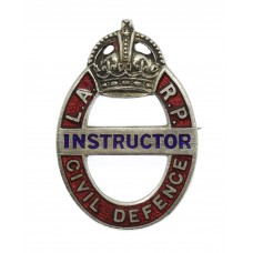 WW2 Local Air Raid Precautions (L.A.R.P.) Civil Defence Instructo