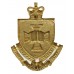 Australian Queensland University Regiment Hat Badge - Queen's Crown