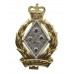 Women's Royal Australian Army Corps (W.R.A.A.C.) Anodised (Staybrite) Hat Badge - Queen's Crown