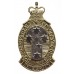 Royal Australian Army Pay Corps Anodised (Staybrite) Hat Badge - Queen's Crown
