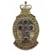 Royal Australian Army Pay Corps Anodised (Staybrite) Hat Badge - Queen's Crown