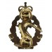 Royal Australian Army Dental Corps Anodised (Staybrite) Hat Badge - Queen's Crown