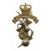 Royal Australian Electrical & Mechanical Engineers Bi-Metal Hat Badge - Queen's Crown