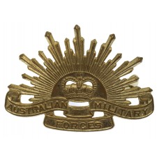 Australian Military Forces Hat Badge - Queen's Crown