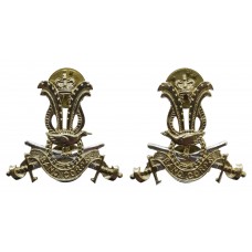 Pair of Australian Army Band Corps Anodised (Staybrite) Collar Badges