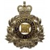 Australian Royal Queensland Regiment Anodised (Staybrite) Metal & Enamel Hat Badge - Queen's Crown